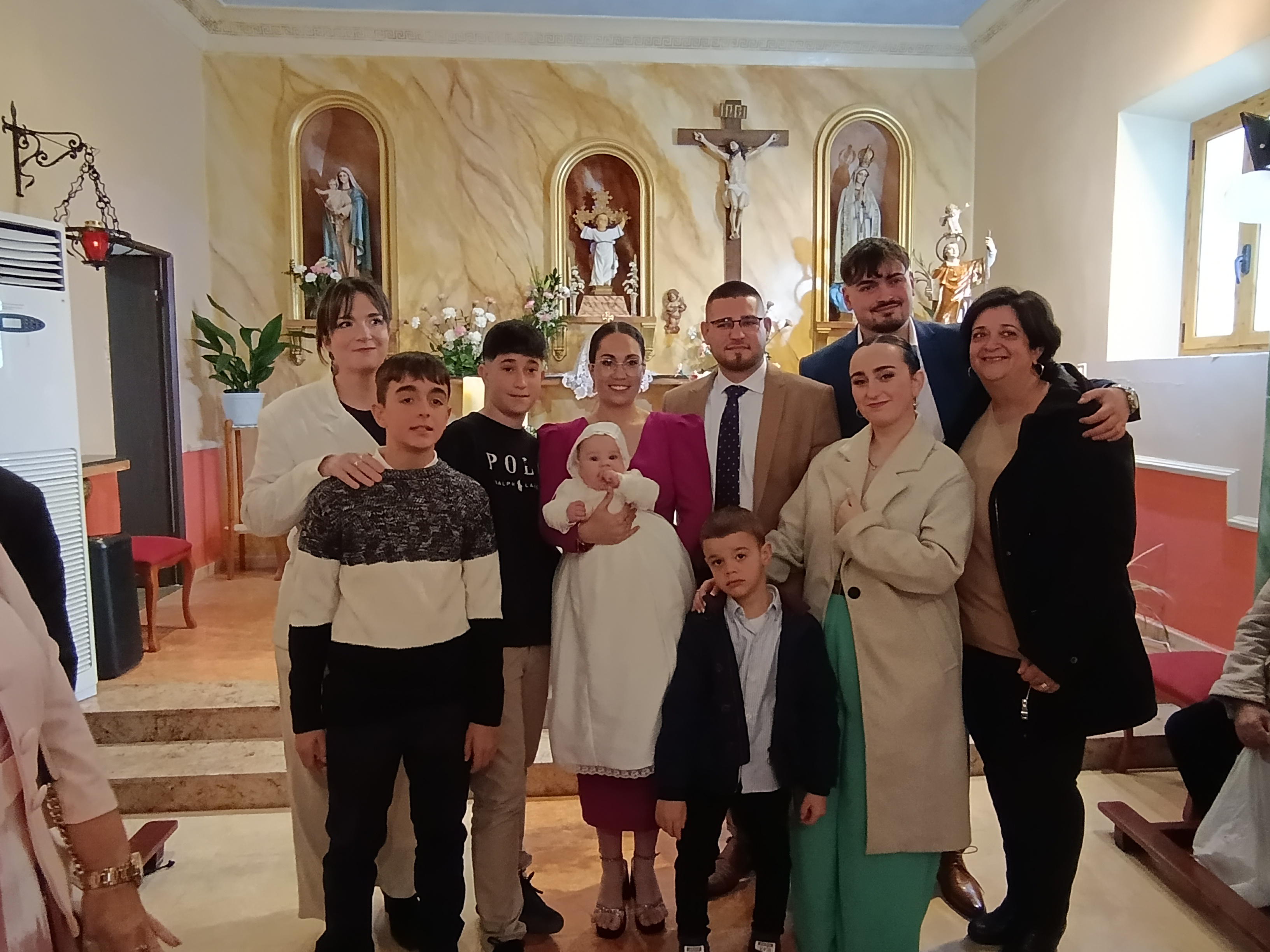 Foto del bautizo